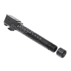 PTS Licensed ZEV Canon Extérieur &amp; Laylax Nine Ball 6.00mm Canon Interne Set Convient pour ISSC M22 EMG SAI BLU Lonewolf ZEV G&amp;P P80 AW WE Tokyo Marui G17 Série GBB Pistolet Airsoft