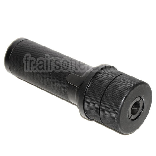 5KU PBS-1 Mini Silencieux avec Spitfire Traceur Convient pour -14mm CCW sens antihoraire Canon AK Série Fusil Airsoft Noir