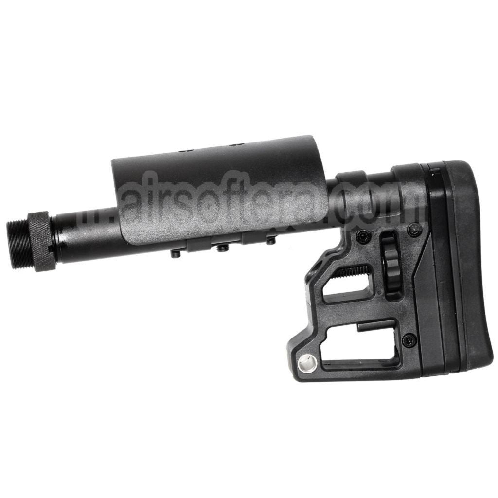 CYMA Tactical SPR Crosse Convient pour CYMA CM708 Série Sniper / Tokyo Marui M4 AEG Fusil Airsoft Noir