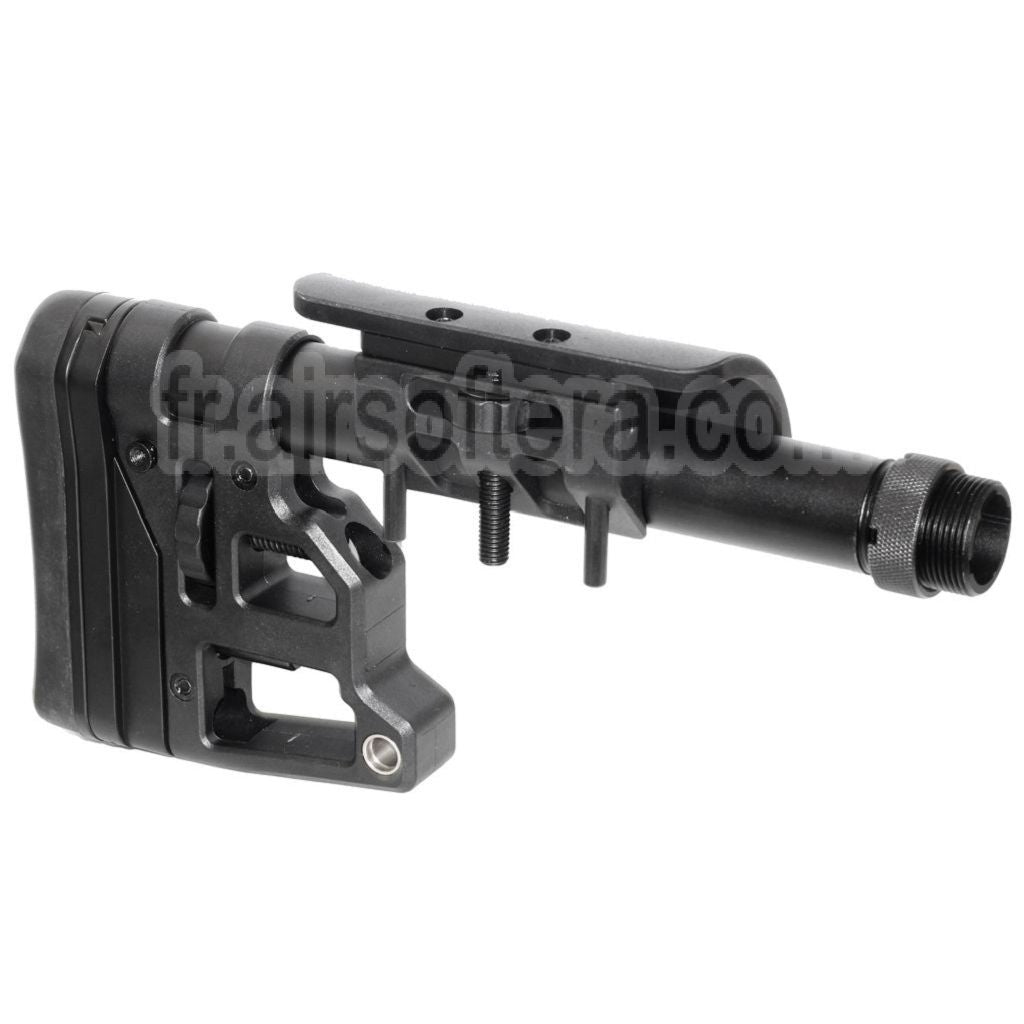 CYMA Tactical SPR Crosse Convient pour CYMA CM708 Série Sniper / Tokyo Marui M4 AEG Fusil Airsoft Noir