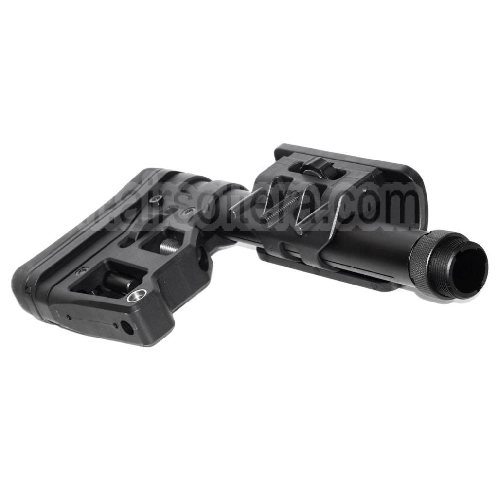 CYMA Tactical SPR Crosse Convient pour CYMA CM708 Série Sniper / Tokyo Marui M4 AEG Fusil Airsoft Noir