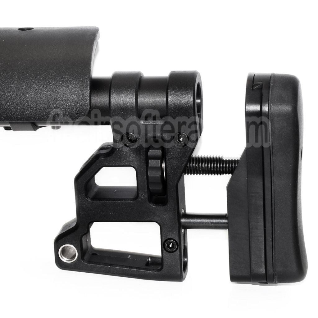 CYMA Tactical SPR Crosse Convient pour CYMA CM708 Série Sniper / Tokyo Marui M4 AEG Fusil Airsoft Noir