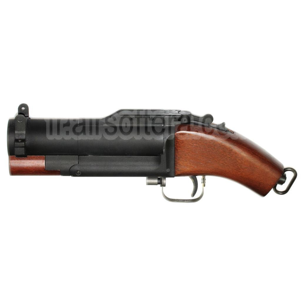 King Arms Bois véritable M79 Sawed Off Lance-Grenade Convient pour cartouche de grenade standard 40 mm