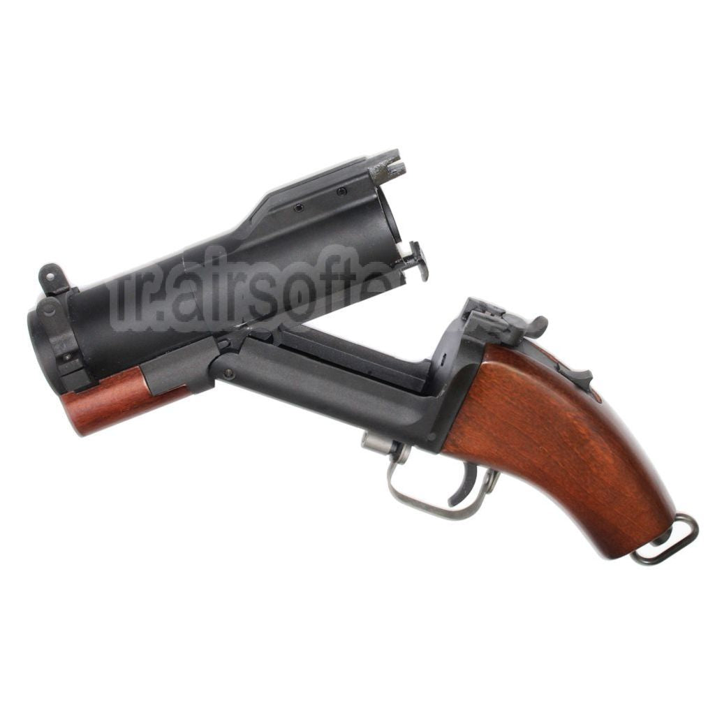 King Arms Bois véritable M79 Sawed Off Lance-Grenade Convient pour cartouche de grenade standard 40 mm