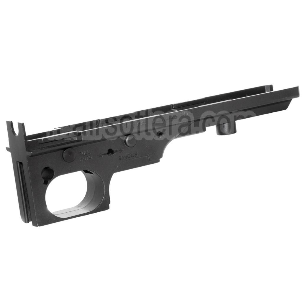 King Arms CNC Aluminum Boîtier Bas Convient pour King Arms Thompson M1A1 Military / M1928 Chicago Série AEG Fusil Airsoft Noir