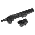 DOUBLE BELL KAC Style Rabattable Viseur Rail Set Convient pour G36 Série AEG GBB Fusil Airsoft Noir