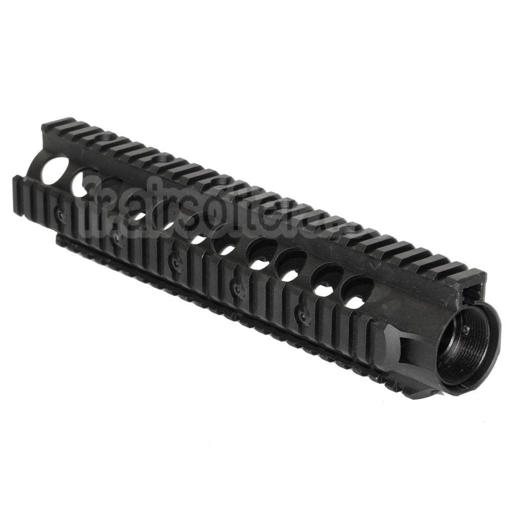 CYMA 10.5 Pouces 265mm Aluminium Haut Cut RAS Rail de Garde-Main Convient pour CYMA G&amp;P VFC King Arms Tokyo Marui M4 AEG GBB Fusil Airsoft Noir