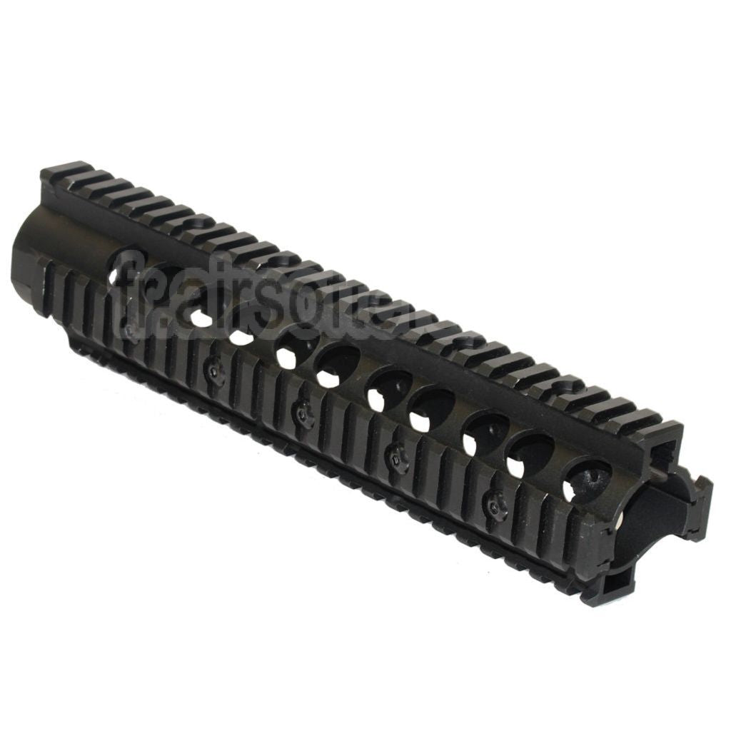 CYMA 10.5 Pouces 265mm Aluminium Haut Cut RAS Rail de Garde-Main Convient pour CYMA G&amp;P VFC King Arms Tokyo Marui M4 AEG GBB Fusil Airsoft Noir