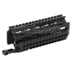 CYMA 170mm Aluminum Rail de Garde-Main Convient pour CYMA Tokyo Marui SIG 552 AEG Fusil Airsoft Noir