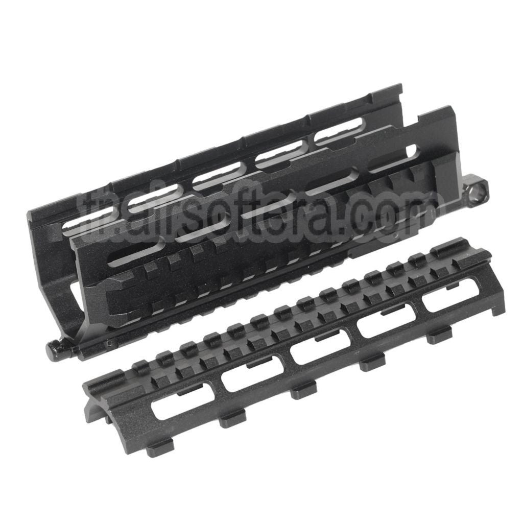 CYMA 170mm Aluminum Rail de Garde-Main Convient pour CYMA Tokyo Marui SIG 552 AEG Fusil Airsoft Noir
