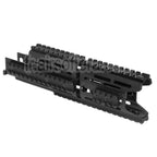 CYMA 276mm Aluminum AK Modular KeyMod RIS Rail de Garde-Main Convient pour CYMA E&amp;L Tokyo Marui AK Série AEG Fusil Airsoft Noir
