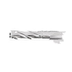 5KU 4.3 Pouces Acier Inoxydable Tornade Style Spirale Canon Extérieur +11mm CW sens horaire Convient pour Tokyo Marui Hi-Capa 4.3 GBB Pistolet Airsoft