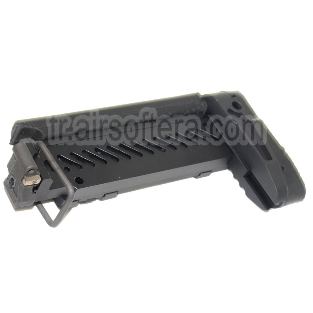 5KU PT-1 AK Side Pliable Crosse Convient pour CYMA D-Boys LCT GHK Tokyo Marui AK Série AEG GBB Fusil Airsoft Noir