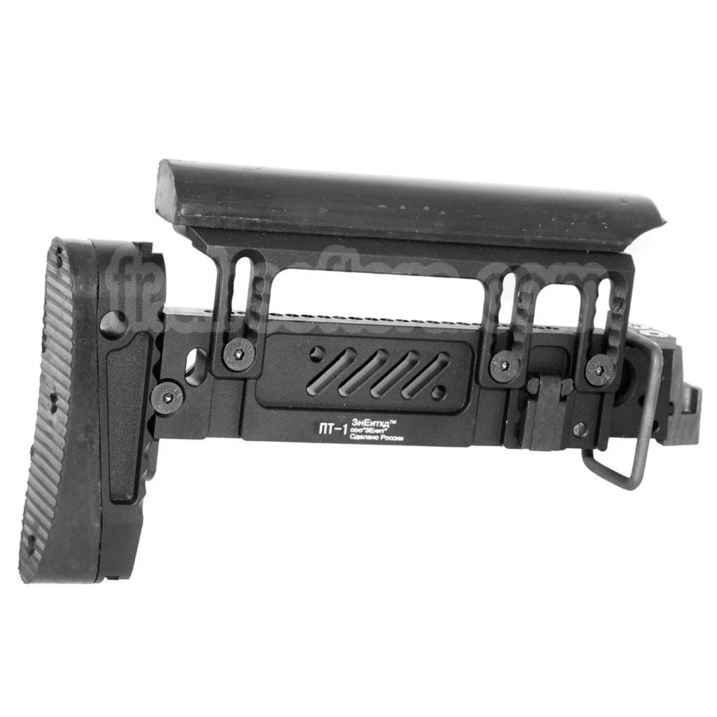 5KU PT-1 AK Side Pliable Crosse Convient pour CYMA D-Boys LCT GHK Tokyo Marui AK Série AEG GBB Fusil Airsoft Noir