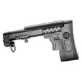 Crosse télescopique latérale pliable 5KU PT-3 AK, adaptée pour CYMA d-boys LCT GHK AK série AEG GBB Fusil Airsoft