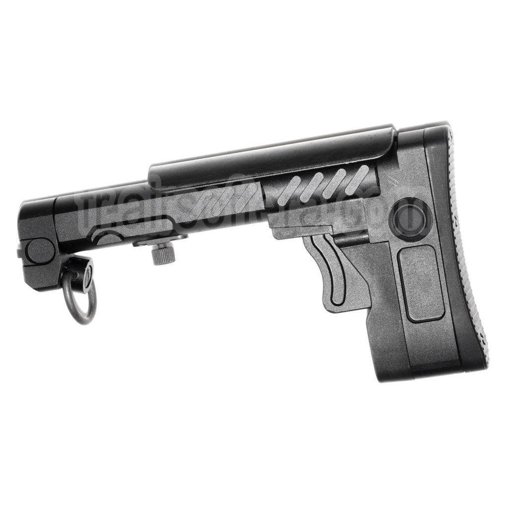 Crosse télescopique latérale pliable 5KU PT-3 AK, adaptée pour CYMA d-boys LCT GHK AK série AEG GBB Fusil Airsoft