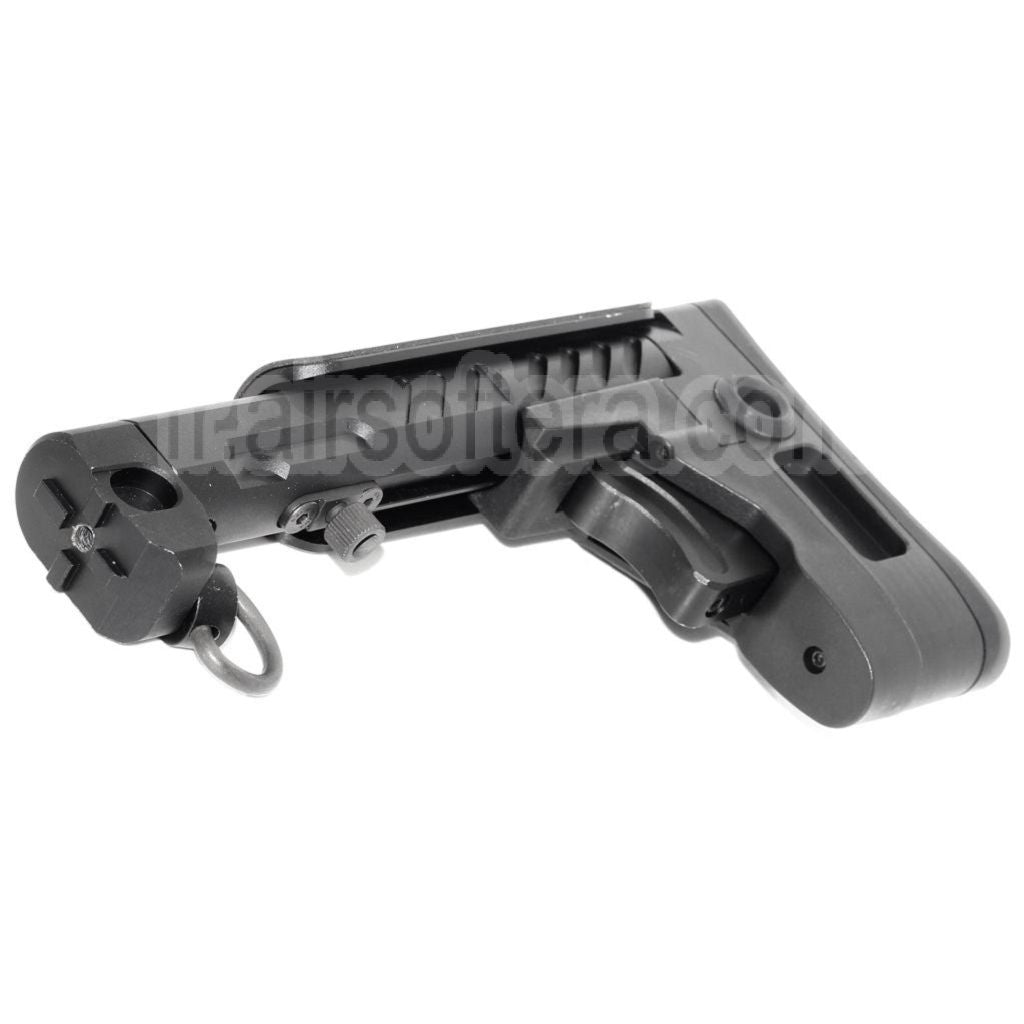 Crosse télescopique latérale pliable 5KU PT-3 AK, adaptée pour E&amp;L AK Série AEG GBB Fusil Airsoft