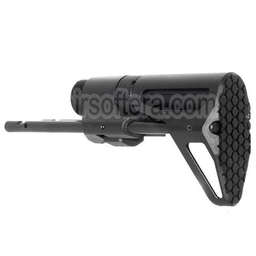 5KU PDW Rétractable Sliding Crosse Convient pour Tokyo Marui M4 MWS GBB Fusil Airsoft Noir