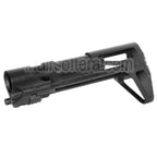 5KU PDW Rétractable Sliding Crosse Convient pour Tokyo Marui M4 MWS GBB Fusil Airsoft Noir