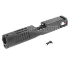 APS Aluminium Glissière Convient pour APS SHARK Série 6mm 4.5mm GBB Pistolet Airsoft Noir