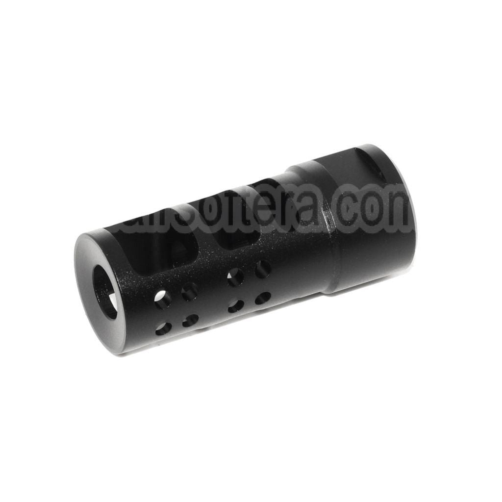 AirsoftEra 53mm R2 556 Style Métal Frein de Bouche Cache-Flamme Convient pour -14mm CCW sens antihoraire Canon Fusil