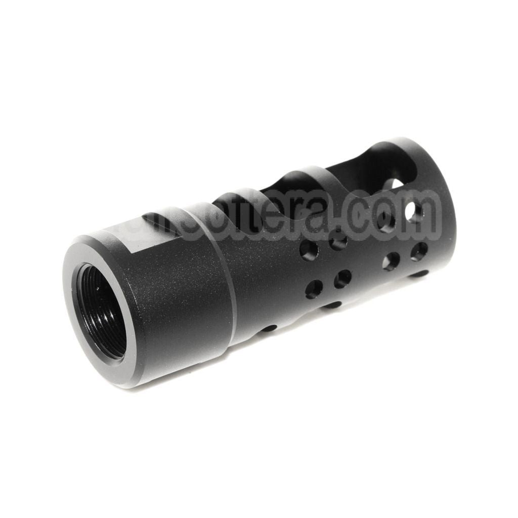 AirsoftEra 53mm R2 556 Style Métal Frein de Bouche Cache-Flamme Convient pour -14mm CCW sens antihoraire Canon Fusil