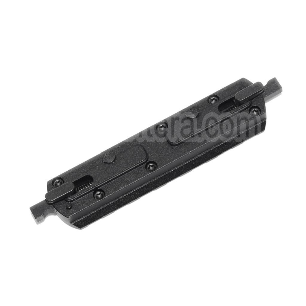 Rail AirsoftEra 7 emplacements M-LOK QD Montage Noir