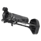 AirsoftEra 6-Position PDW Rétractable Sliding Crosse Convient pour Tokyo Marui MP5K Série AEG Fusil Noir