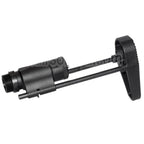 AirsoftEra 6-Position PDW Rétractable Sliding Crosse Convient pour Tokyo Marui M4 Série AEG Fusil Noir