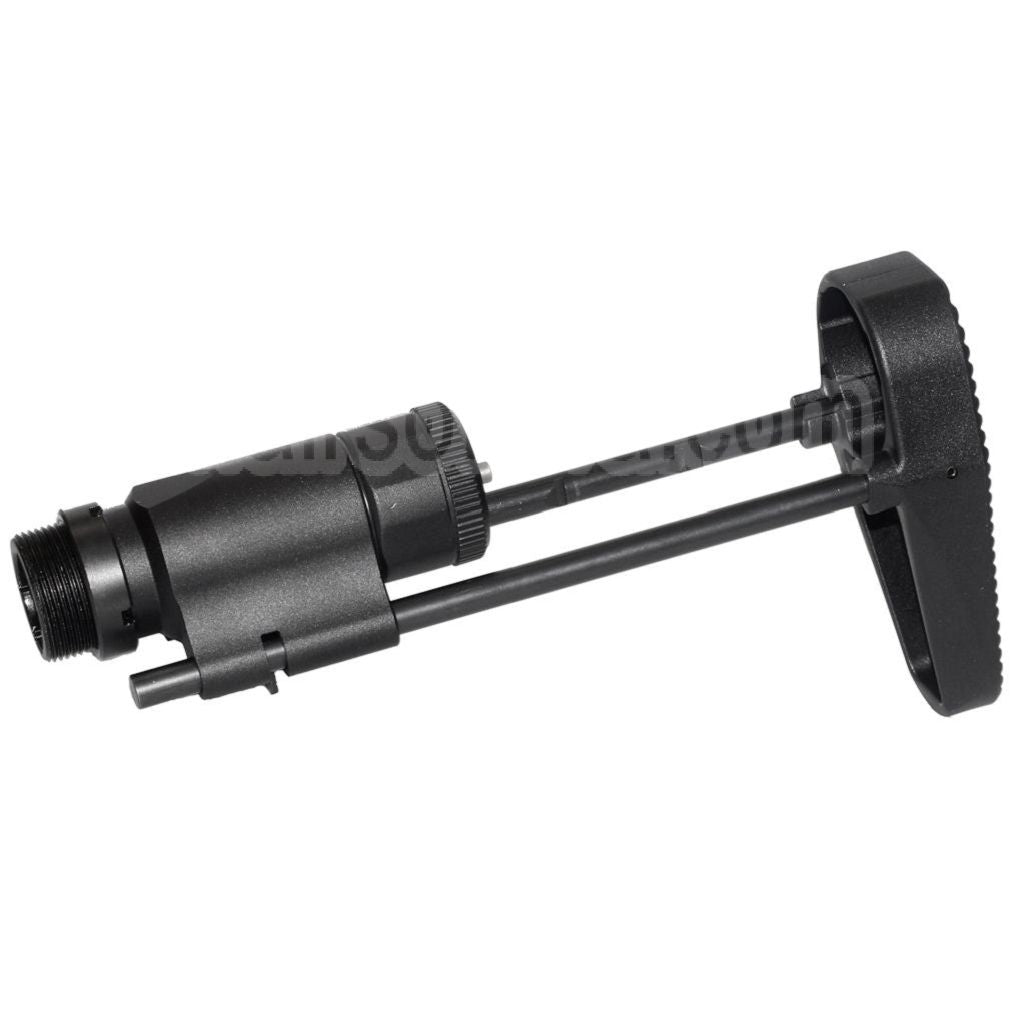 AirsoftEra 6-Position PDW Rétractable Sliding Crosse Convient pour Tokyo Marui M4 Série AEG Fusil Noir
