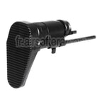 AirsoftEra 6-Position PDW Rétractable Sliding Crosse Convient pour Tokyo Marui M4 Série AEG Fusil Noir