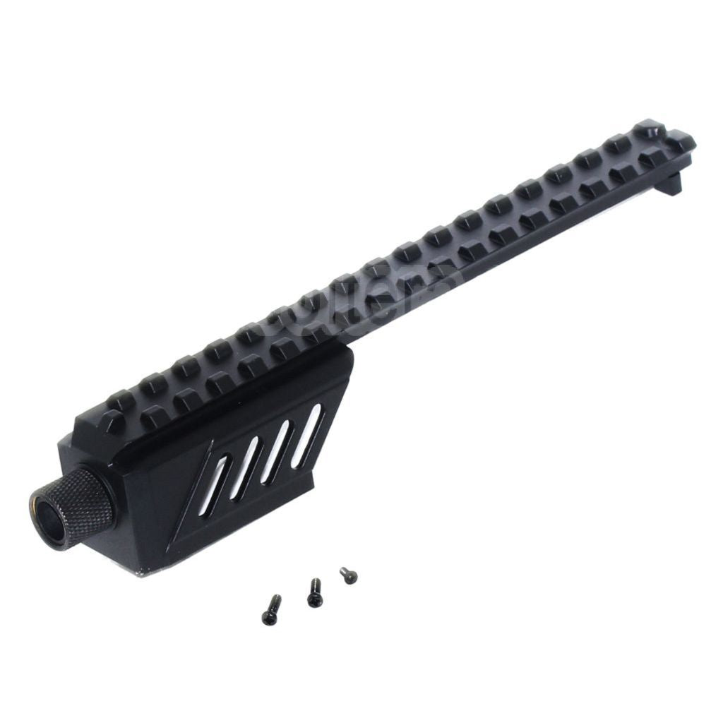CYMA 187mm Canon Accessoire Extension Rail Montage Convient pour CYMA CM127 G18C AEP AEG Pistolet Airsoft