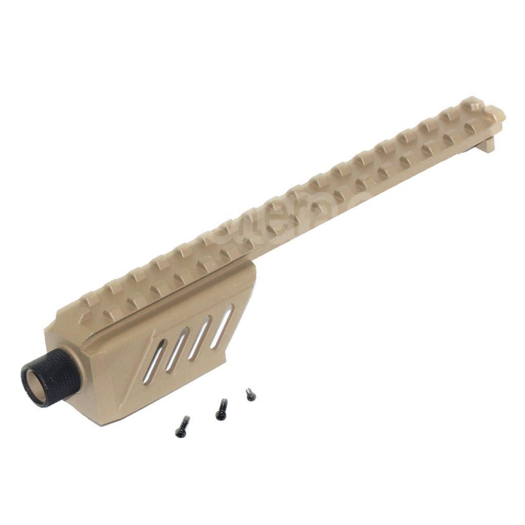 CYMA 187mm Canon Accessoire Extension Rail Montage Convient pour CYMA CM127 G18C AEP AEG Pistolet Airsoft