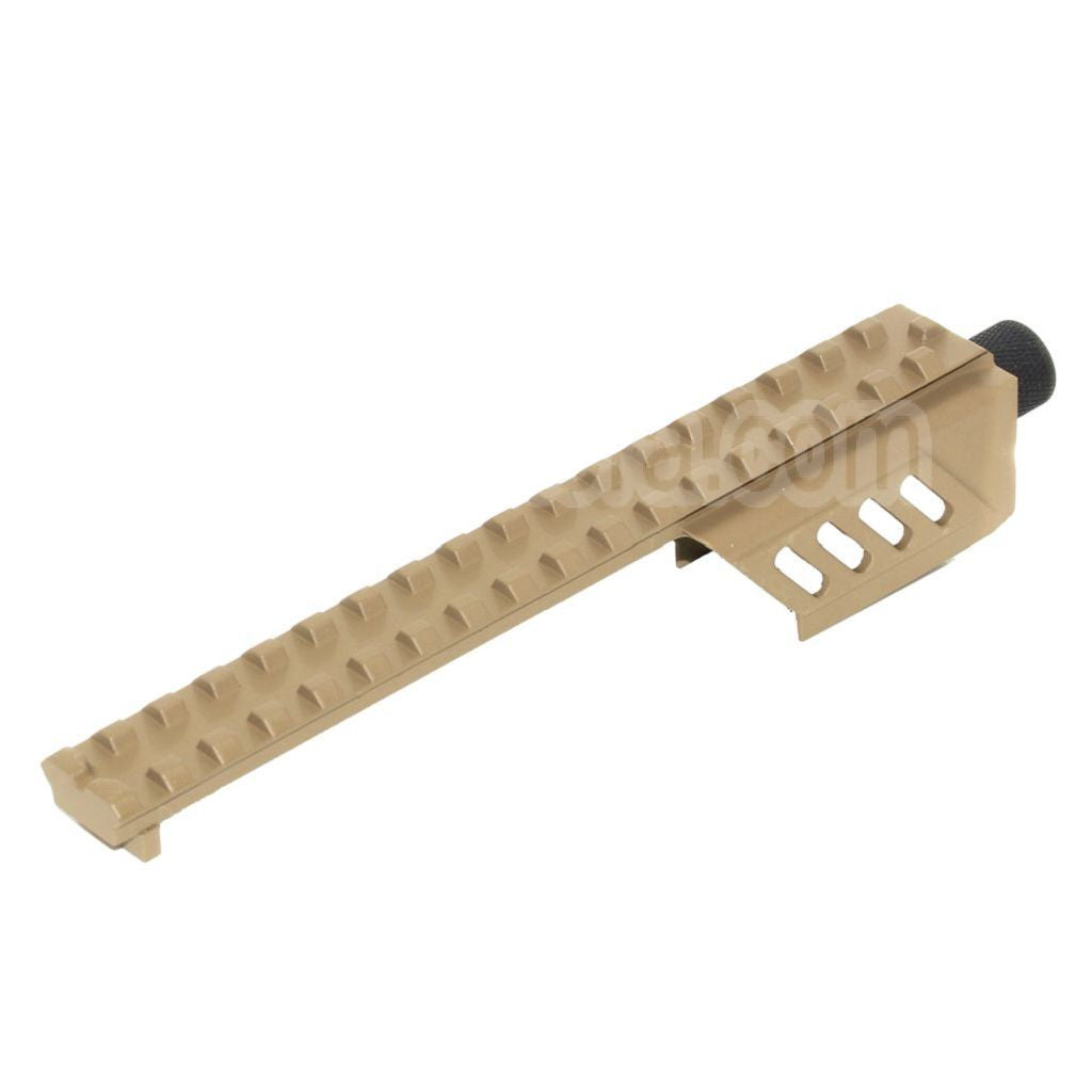 CYMA 187mm Canon Accessoire Extension Rail Montage Convient pour CYMA CM127 G18C AEP AEG Pistolet Airsoft