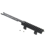 AirsoftEra 295mm Extended Top Rail Viseur Montage Convient pour CYMA Tokyo Marui MP5 Série AEG Fusil Noir