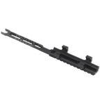 AirsoftEra 295mm Extended Top Rail Viseur Montage Convient pour CYMA Tokyo Marui MP5 Série AEG Fusil Noir