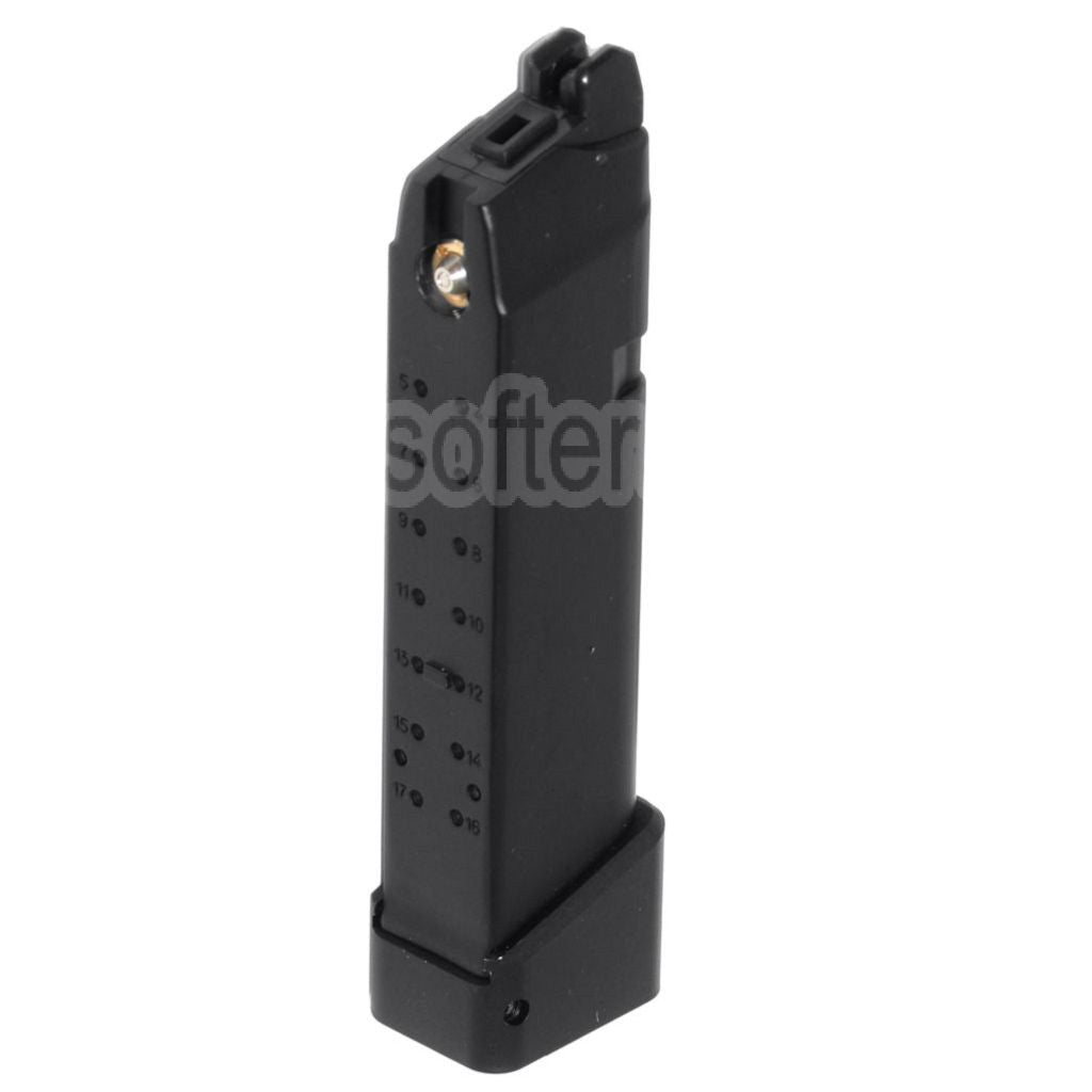 DOUBLE BELL 25 Billes Gaz Chargeur Convient pour G17 G18C G34 G35 G-Série GBB Pistolet Airsoft Noir