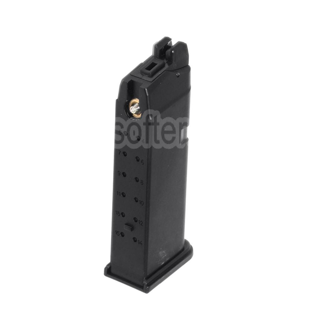 DOUBLE BELL 20 Billes Gaz Chargeur Convient pour G19 G23 G26 Série GBB Pistolet Airsoft Noir