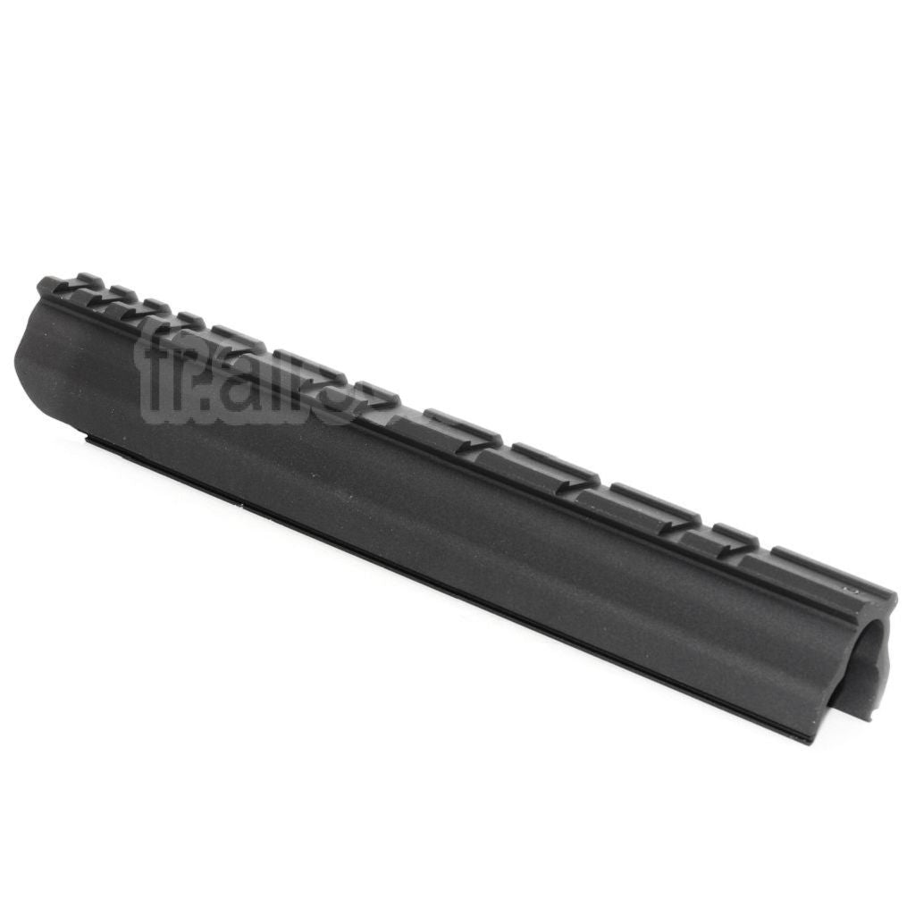 King Arms 218mm FAL Lunette Montage Base Rail Boîtier Couvre Convient pour King Arms FAL Série AEG Fusil Airsoft Noir
