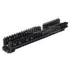 5KU CNC 254mm B30 Style Long Bas Rail de Garde-Main Convient pour CYMA AKM AK74 AK102 AK104 AK105 AK Série AEG Fusil Airsoft Noir