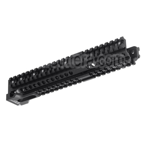 5KU CNC 254mm B30 Style Long Bas Rail de Garde-Main Convient pour CYMA AKM AK74 AK102 AK104 AK105 AK Série AEG Fusil Airsoft Noir
