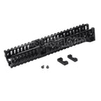 5KU CNC 254mm B30 Style Long Bas Rail de Garde-Main Convient pour CYMA AKM AK74 AK102 AK104 AK105 AK Série AEG Fusil Airsoft Noir