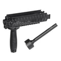 CYMA MP5 DX Interface Rail de Garde-Main avec QD Convient pourePoignée et Canon Extérieur Convient pour CYMA G&amp;G Umarex Tokyo Marui MP5 Série AEG Fusil Airsoft Noir