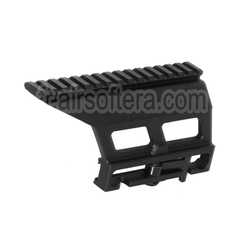 CYMA 155mm Aluminum Railed QD Lunette Montage Convient pour SVD AK Série AEG Fusil Airsoft Noir