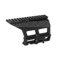 CYMA 155mm Aluminum Railed QD Lunette Montage Convient pour SVD AK Série AEG Fusil Airsoft Noir
