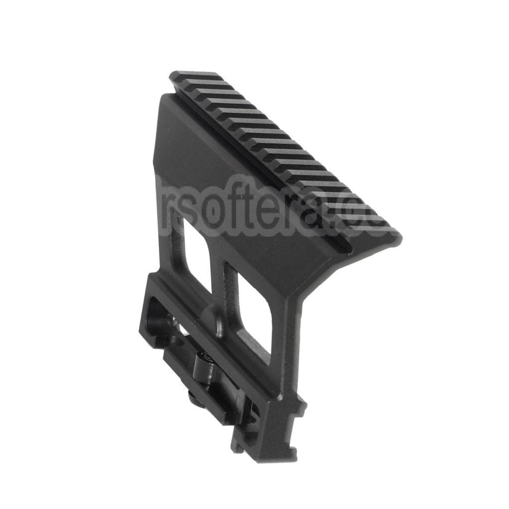 CYMA 155mm Aluminum Railed QD Lunette Montage Convient pour SVD AK Série AEG Fusil Airsoft Noir