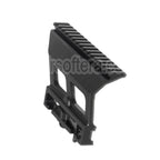 CYMA 155mm Aluminum Railed QD Lunette Montage Convient pour SVD AK Série AEG Fusil Airsoft Noir