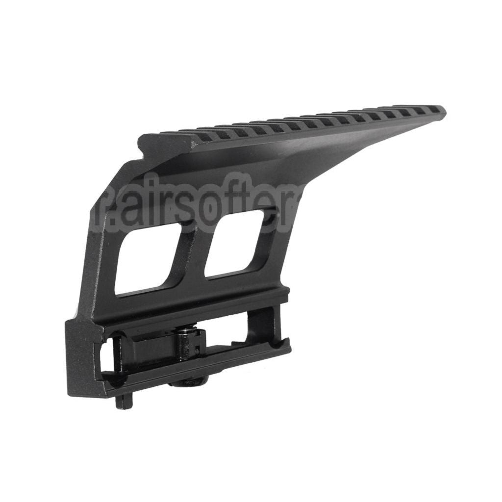 CYMA 155mm Aluminium Railed QD Lunette Montage Convient pour SVD AK Série AEG Fusil Airsoft Noir