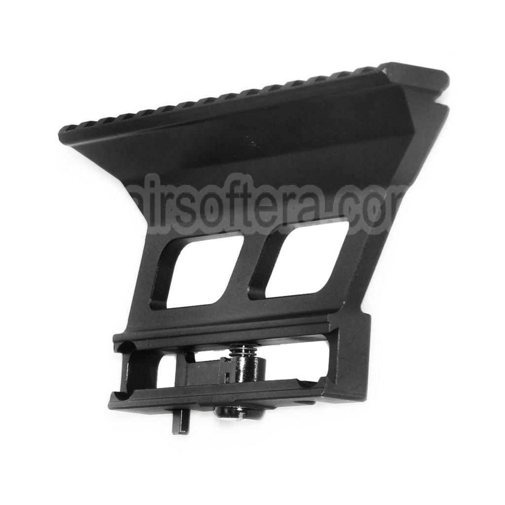 CYMA 155mm Aluminum Railed QD Lunette Montage Convient pour SVD AK Série AEG Fusil Airsoft Noir