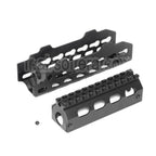 CYMA Aluminium KeyMod Rail de Garde-Main Convient pour AK74U Série AEG GBB Fusil Airsoft Noir